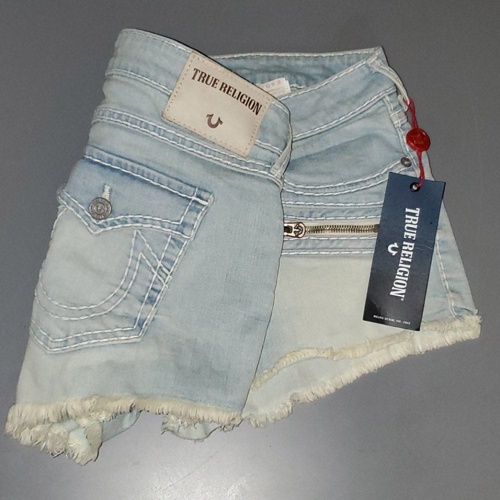NWT True Religion denim shorts